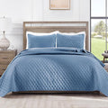 Exclusivo Mezcla Reversible California King Quilt Set, Soft Microfiber by ExclusivoMezcla