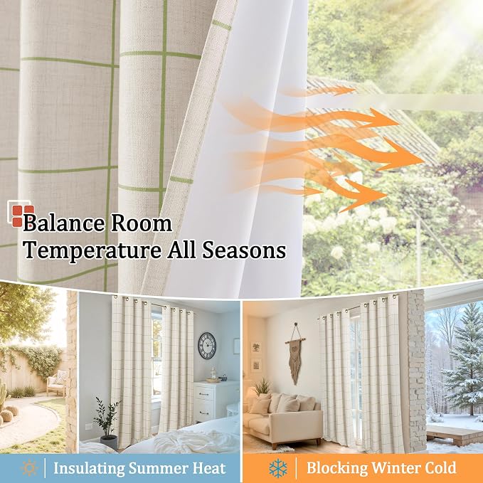 Linen Blackout Curtains - Image 7