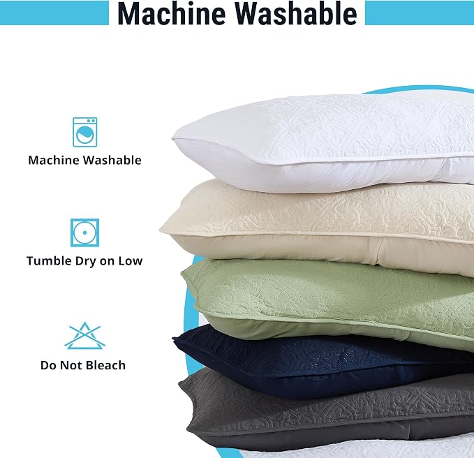 HLC.ME Lorenzo - Soft Bed Summer King Size Comforter Quilt Set, Lightweight - Image 6
