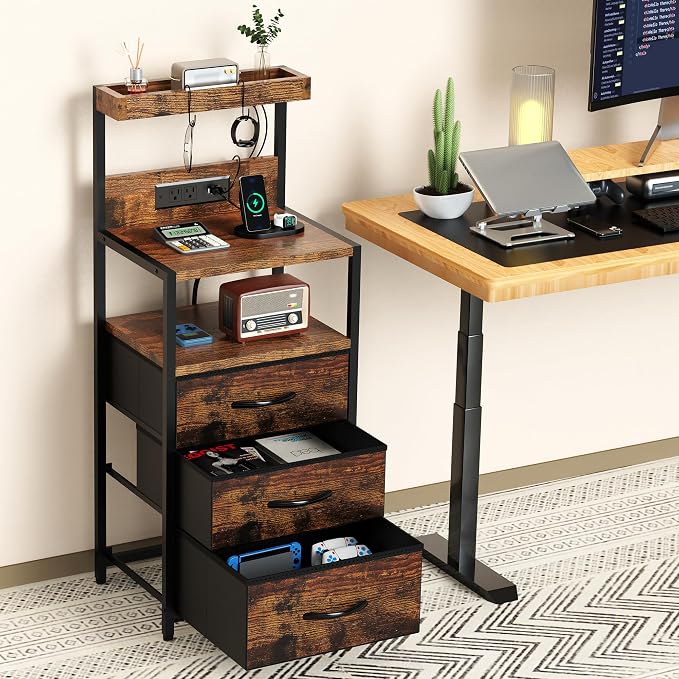 SZLHANJZ Night Stand, Nightstand - Image 4