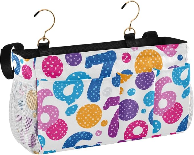 Bedside Caddy Hanging Bunk Bed Caddy Bed Organizer Hanging Pocket - Image 2