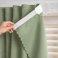 Self Adhesive Curtains, No Drilling Rodless Design by gonnrly