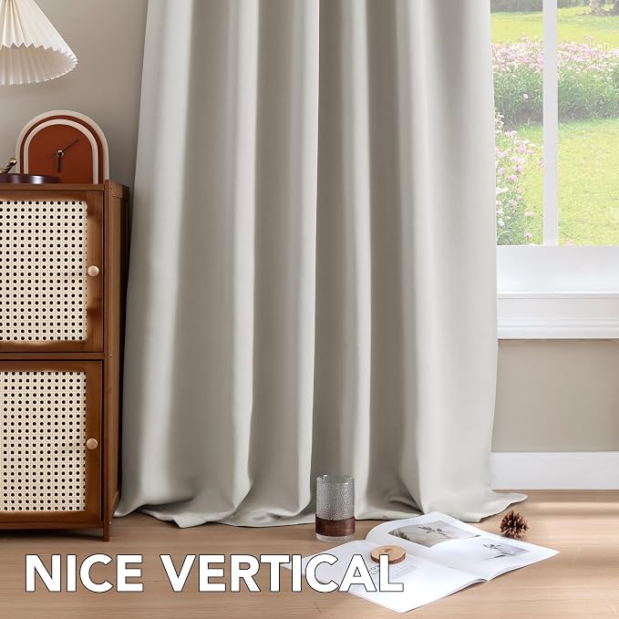 H.VERSAILTEX Back Tab Curtains 102 Inch Long - Image 8
