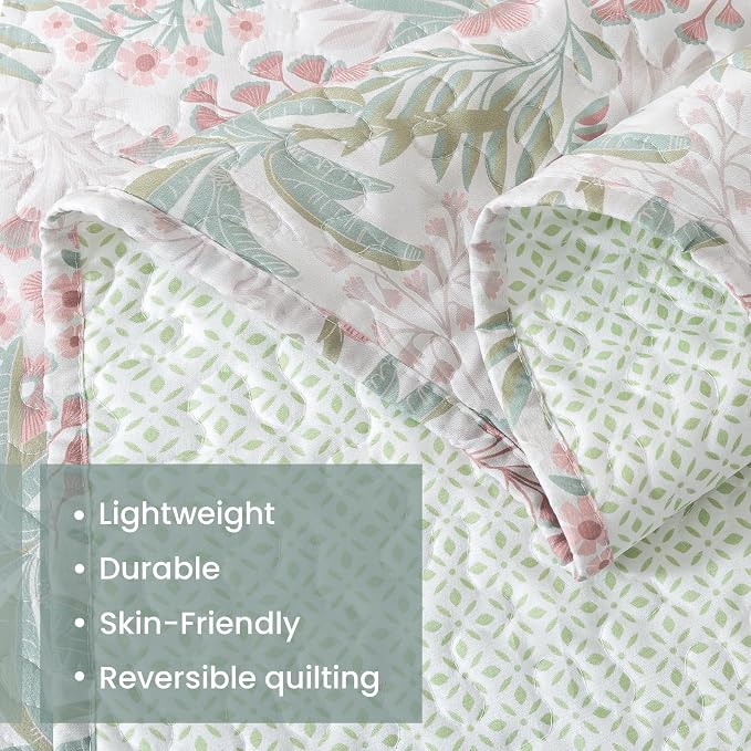 Etwel Lightweight King Size Quilt Set - Image 4