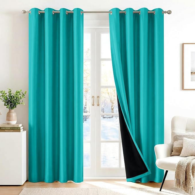 Deconovo 100% Light Blocking Out Curtains, Noise Reducing Performance Drapes by Unknown