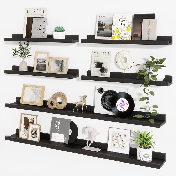 Picture Ledge Shelf, Floating Shelves by Axeman