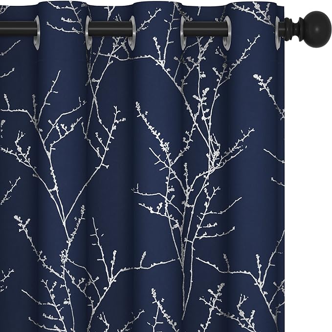 Deconovo Living Room Curtains 95 Inches Long, Thermal Insulated, Room Darkening by Unknown