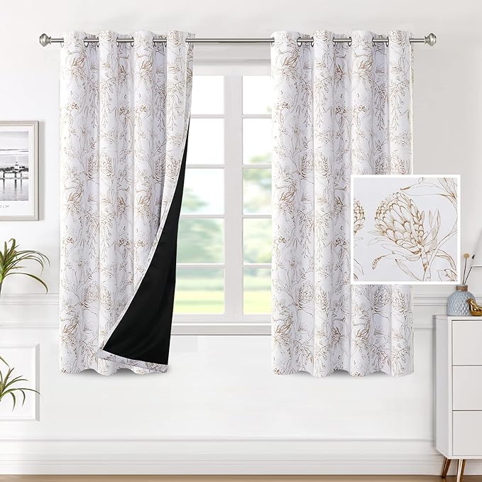 H.VERSAILTEX 100% Blackout Curtains by HVERSAILTEX
