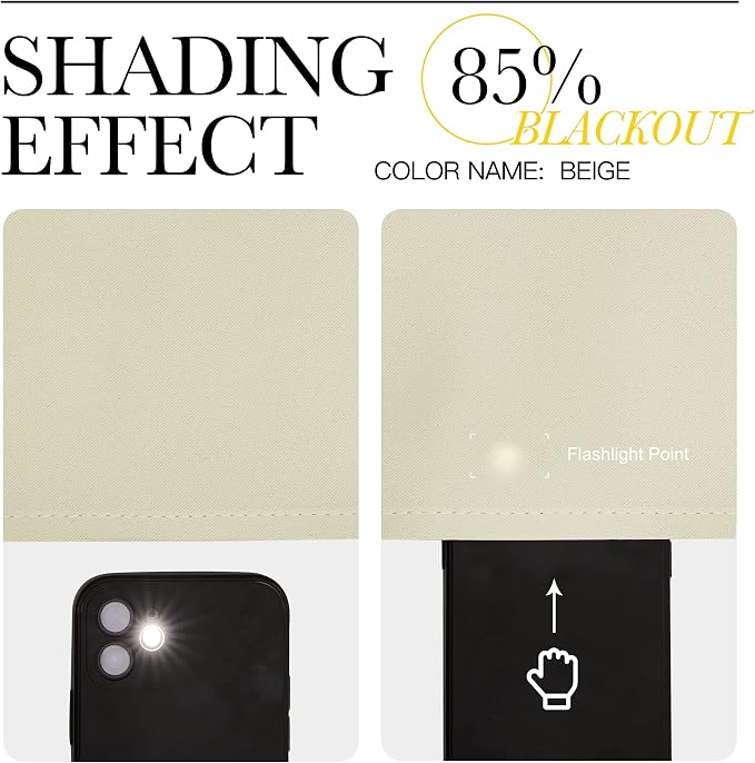 NICETOWN Blackout Curtain Panels - Image 5