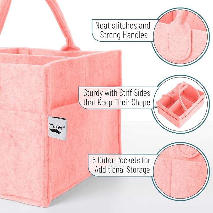 Mr. Pen- Baby Diaper Caddy Organizer - Image 3