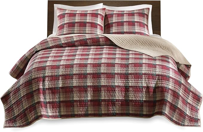 Woolrich Reversible Quilt Cabin Lifestyle Design - Image 8