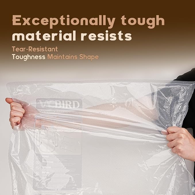Rechargeable Pump Vacuum Bags for Travel Packing, 15 Packs Large Size Vacuum - Image 8