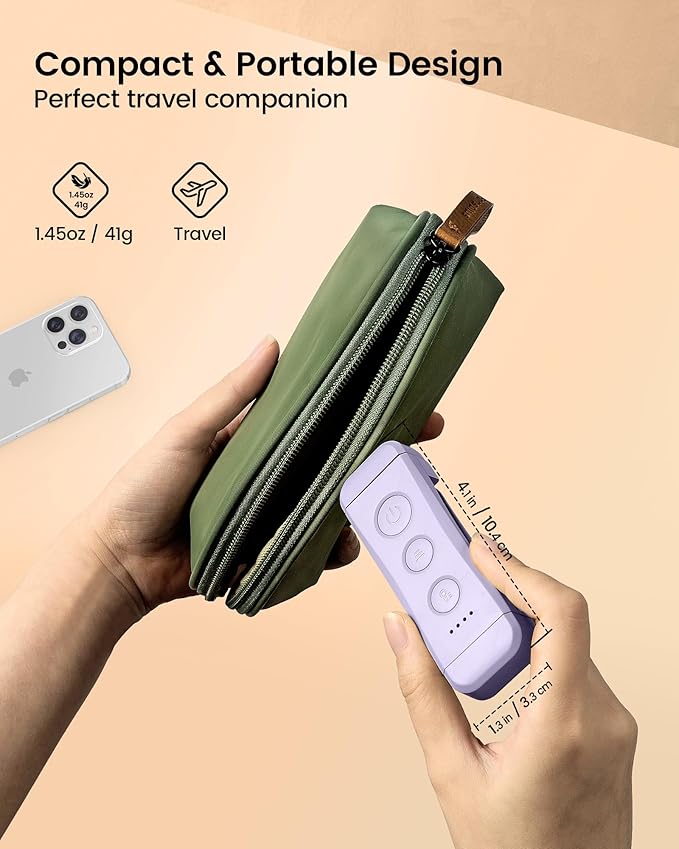 Glocusent USB Rechargeable Book Light, Portable Clip-on LED Reading Light | 3 - Image 6