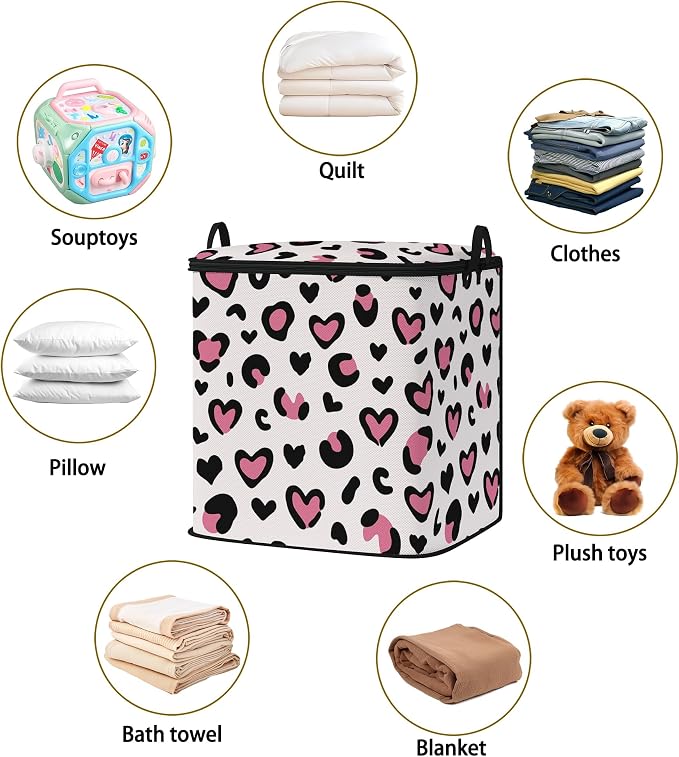 2pcs blanket storage bag for under bed, closet organizers 95L | clothing - Image 2