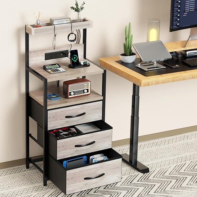 SZLHANJZ Nightstand Set of 2, - Image 7