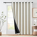 jinchan 95% Blackout Boho Curtain 84 Inches Long by JINCHAN