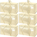 TICONN 6 Pack Extra Large Moving Bags Heavy Duty by TICONN