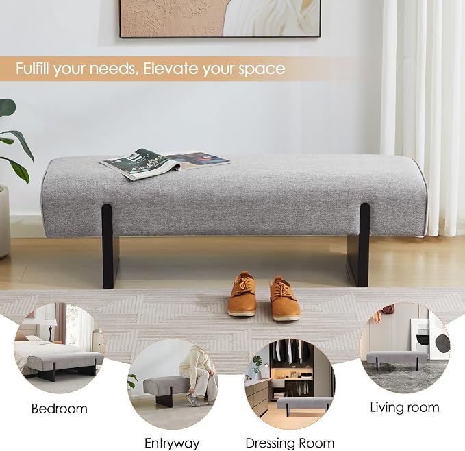 ONEVOG 55" End of Bed Bench - Image 4