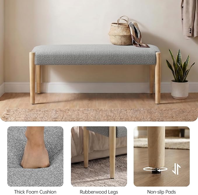 Usaint 42" End of Bed Bench - Image 3