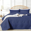 akkialla King/Cal King Size Quilt Bedding Set, Modern Style Geometric Pattern by akkialla