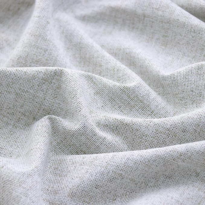 YoungsTex Linen Textured 100% Blackout Curtains - Image 8