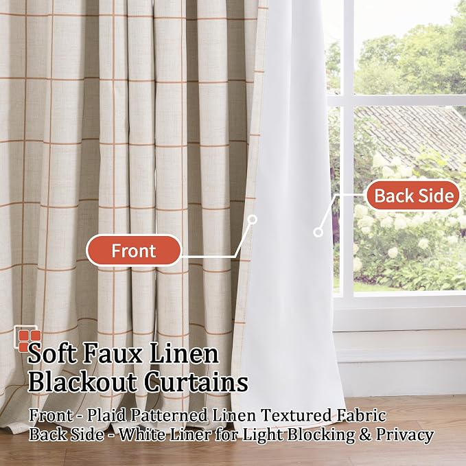 Linen Blackout Curtains - Image 3