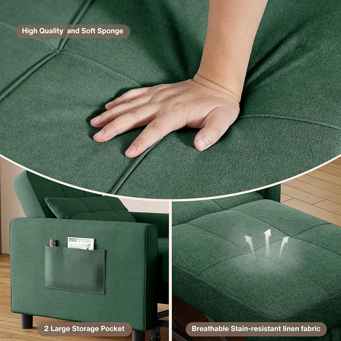Aiho Convertible Sleeper Chair Sofa Bed - Image 8