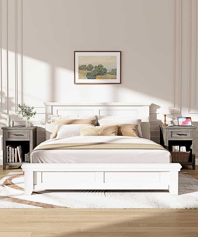 Decofy Farmhouse Nightstand - Image 2