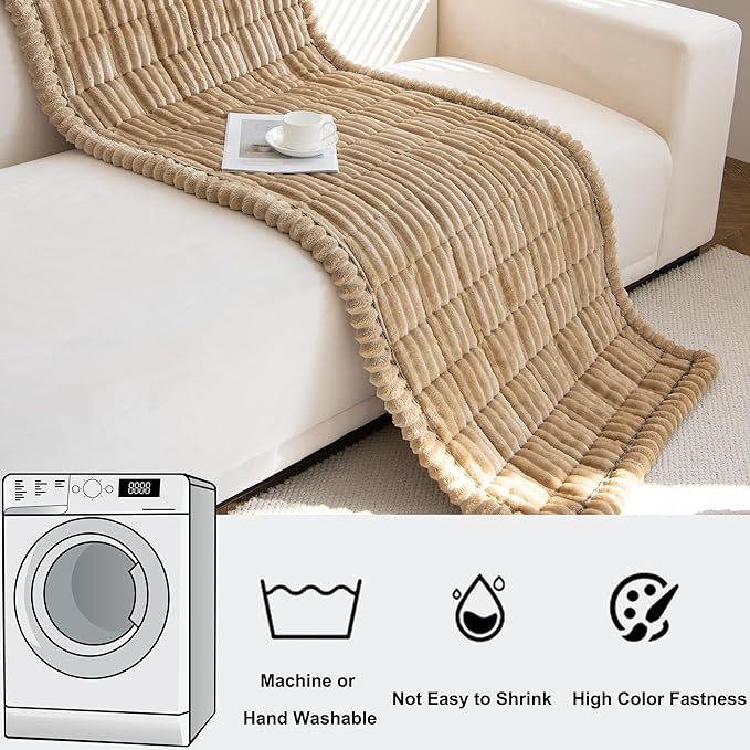 Mivnue Pet Couch Cover, Couch Covers for Dogs, Washable Dog Sofa Covers Couch Protector, Fuzzy Non Slip Couch Slipcover Pet Friendly