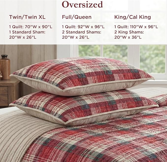 Woolrich Reversible Quilt Cabin Lifestyle Design - Image 5