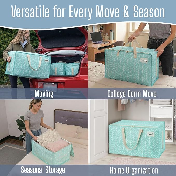 VENO 6 Pack Extra Large Heavy Duty Moving Bags - Image 6