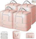 Comforter Storage Bag - 120L Bedding Storage Bags by EasortmPackingCubes