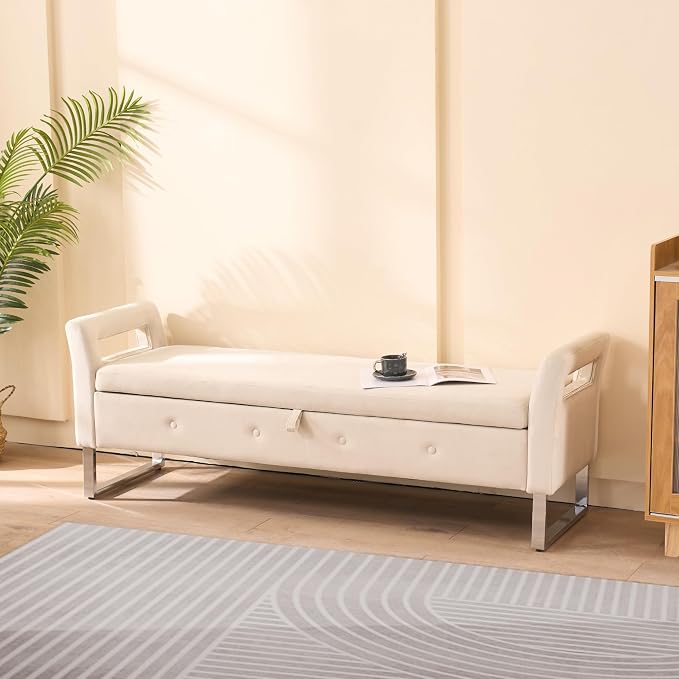 Aoiy & Wifon 67.91" W King Size Bench - Image 2