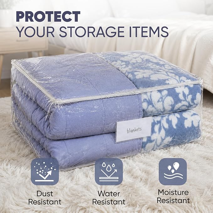 Masirs Clear Blanket Storage Bag - Image 3