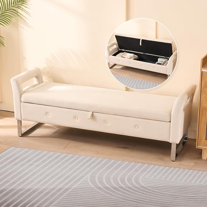 Aoiy & Wifon 67.91" W King Size Bench by AoiyWifon