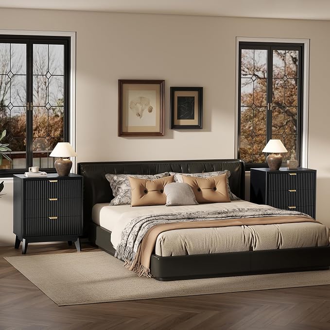 LYNCOHOME Fluted Night Stand - Image 6