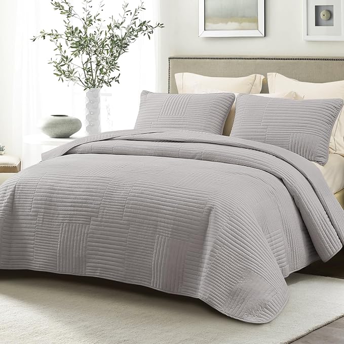 Whale Flotilla Ultra Soft Twin Quilt Bedding Set, Lightweight - Image 8
