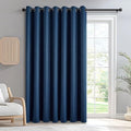 IGEMAEVE Blackout Curtains for Bedroom Grommet Navy Blue 100" W x 84" L | by IGEMAEVE