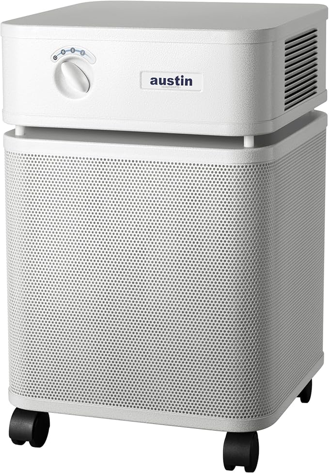 Austin Air Healthmate Plus - Powerful Air Purifier with HEPA Medical-Grade Filtration System, Eliminate Harmful Airborne Contaminants, (Sandstone)