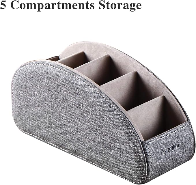 Pu Leather TV Remote Control Holder - Image 4