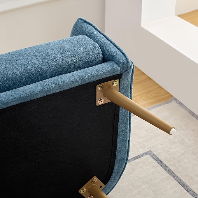 Bedroom Bench with Back, Inside Metal Frame, Extra Seat - Image 7
