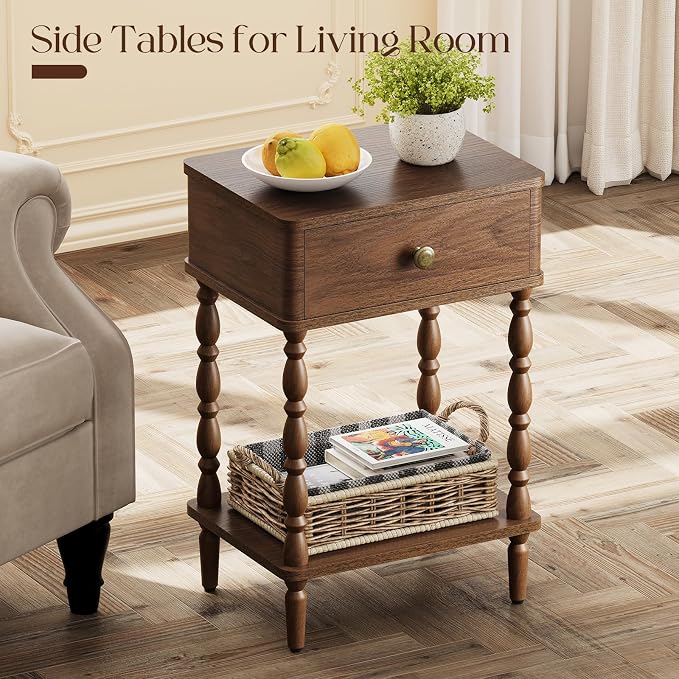 Yoobure Small Side Table with Drawer - Image 6