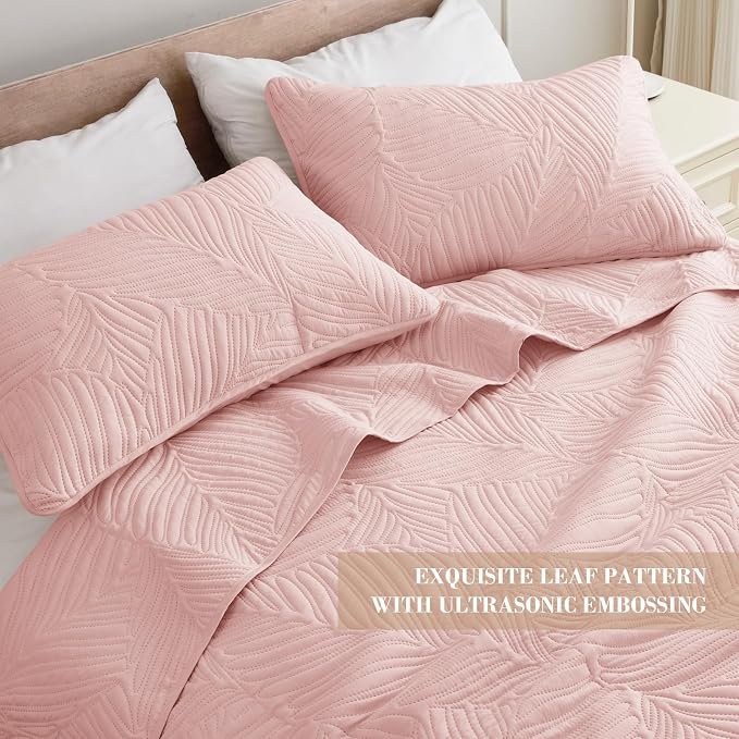 Exclusivo Mezcla California King Quilt Bedding Set, Microfiber Bedspreads | - Image 3