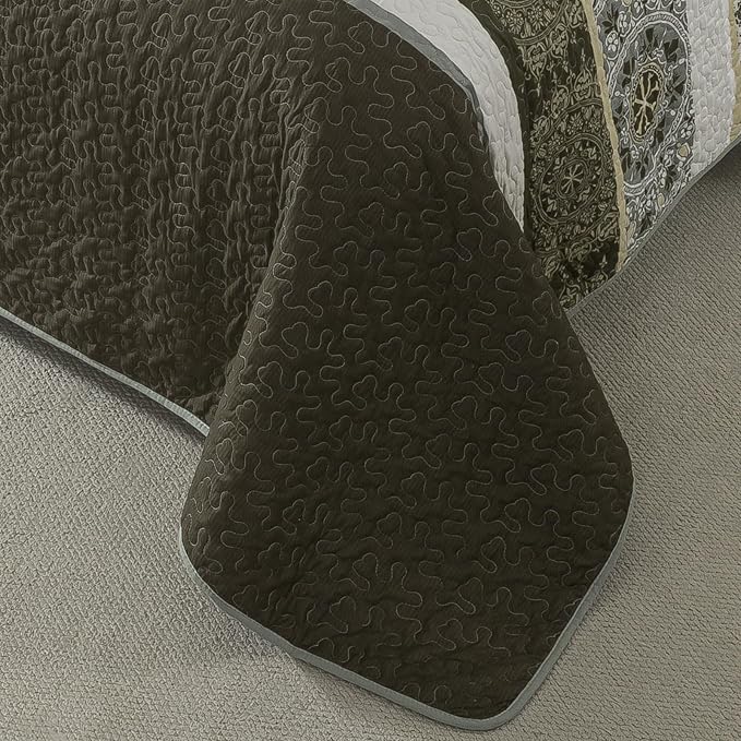 Etwel Lightweight King Size Quilt Set - Image 8