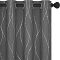Deconovo Living Room Curtains 72 Inches Long, Thermal Insulated, Room Darkening by Unknown