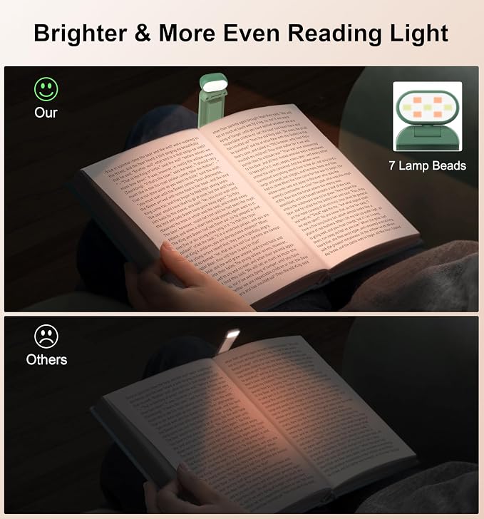 Gritin Reading Light, Rechargeable Book Light - Image 3