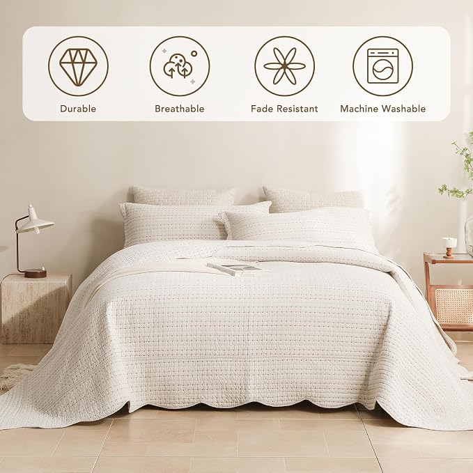 Lady Ann Oversized King Bedspreads 128x120 - Image 3