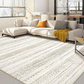 Nakagishi Area Rugs 9x12 Living Room Rug: Washable Boho Large Neutral Modern by NakagishiAreaRug