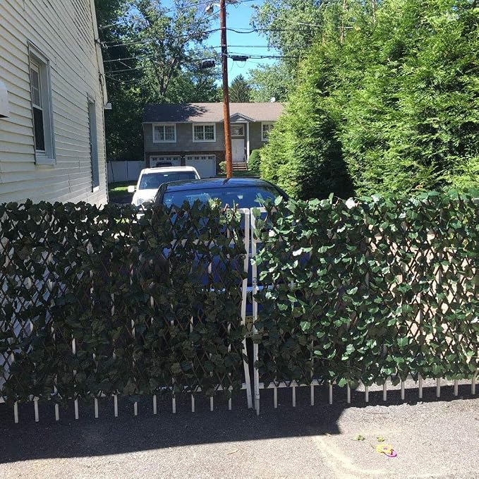 Expandable Faux Ivy Fence Privacy Screen - Image 6