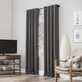 Sun Zero Nordic 2-pack Theater Grade Extreme 100% Blackout Grommet Curtain by SunZero%E2%84%A2